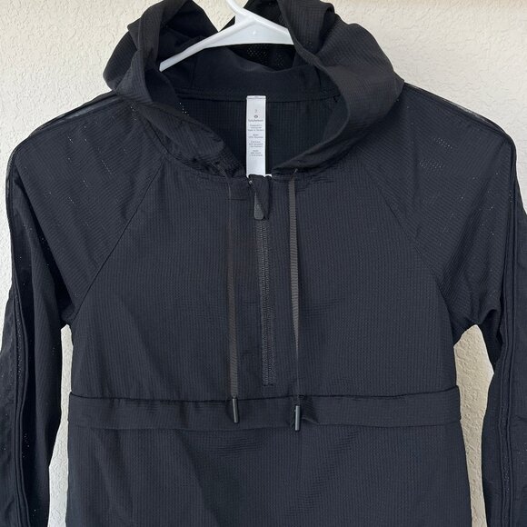 Lululemon Pack Light 1/2 Zip Pullover Hoodie Size 2 - Picture 1 of 10